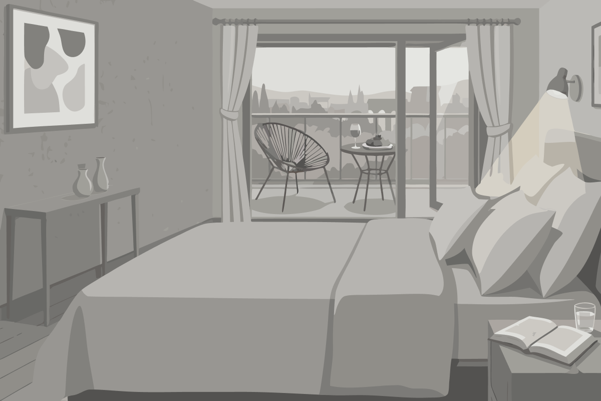 Junior Suite met Uitzicht op de Tuin
